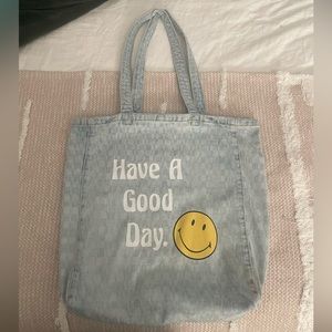 Aside wash tote bag